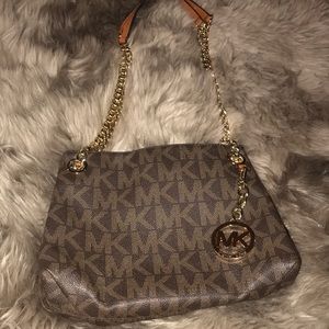 Authentic MK Chain/ Cross Body/Clutch /Shoulder